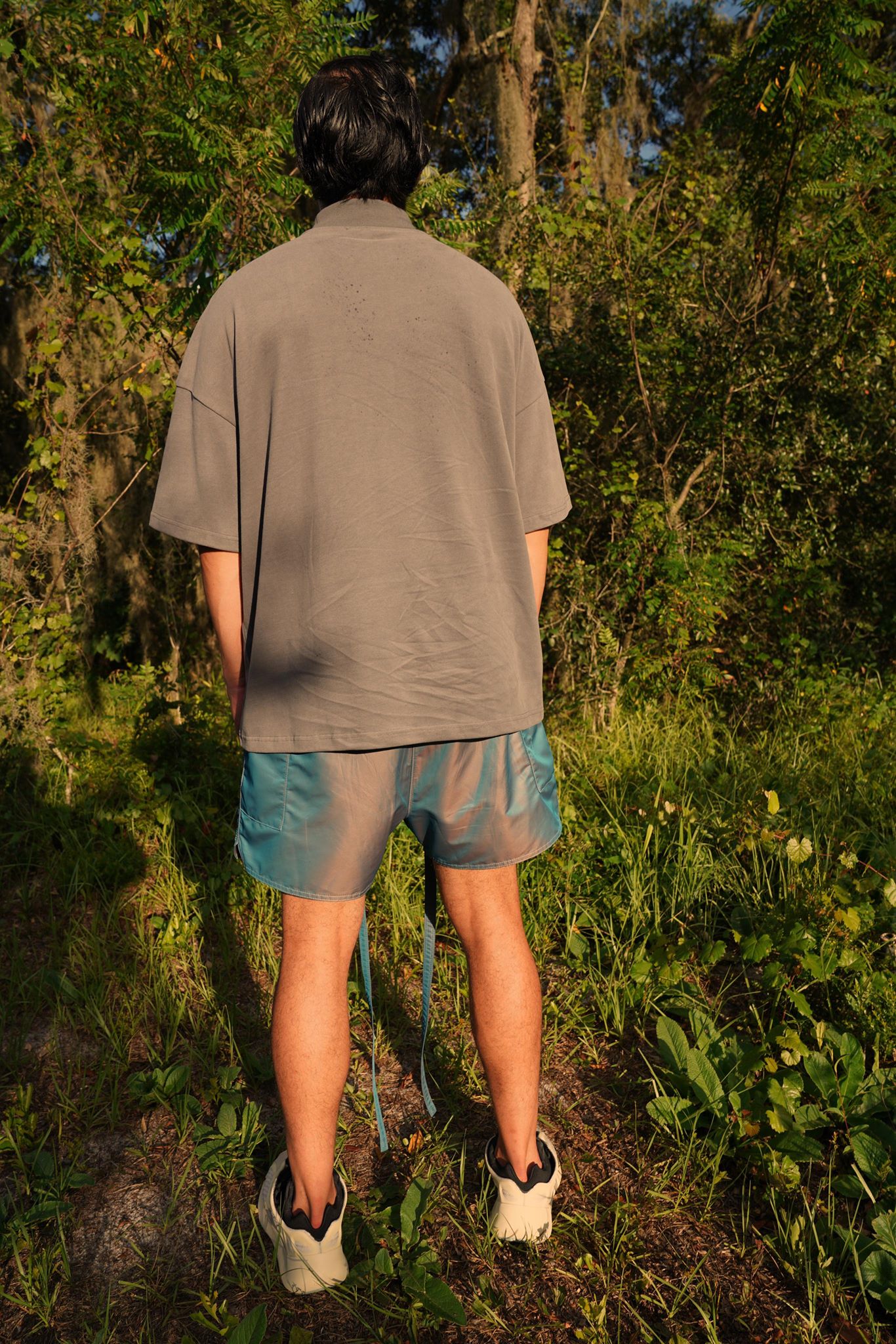 Mock Neck Tee