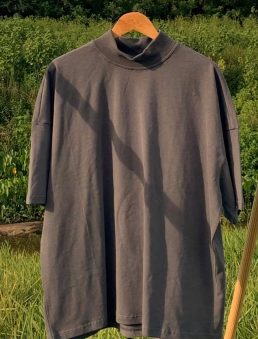 Mock Neck Tee
