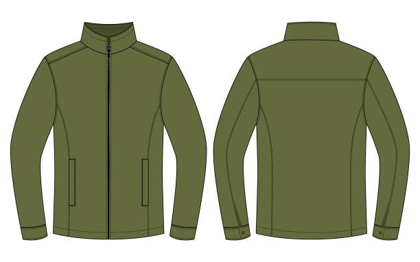 Sample fleece in olive