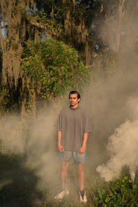 Mock Neck Tee