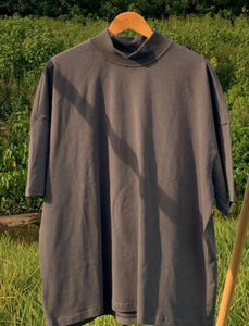 Mock Neck Tee