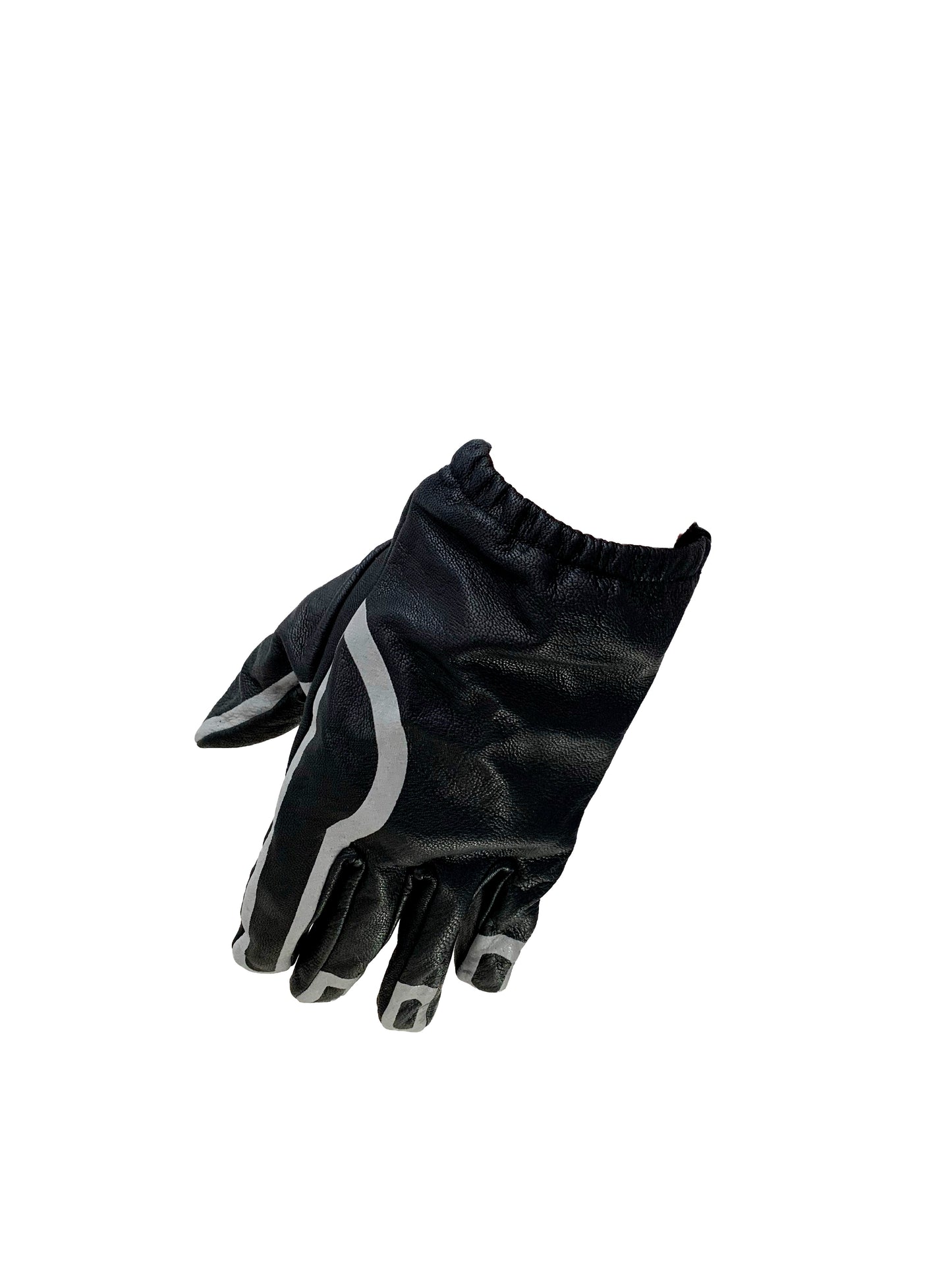 Leather moto gloves